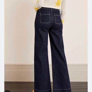 Women’s Boden wide leg denim jeans - Size 2R